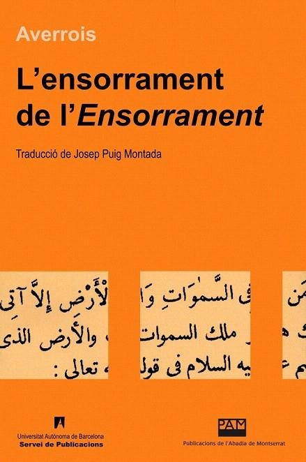 ENSORRAMENT DE L'ENSORRAMENT, L' | 9788484156963 | AVERROIS | Llibreria La Gralla | Llibreria online de Granollers