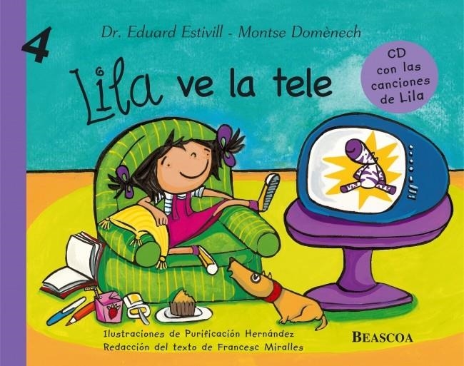 LILA VE LA TELE (LILA 4) | 9788448822019 | ESTIVILL, EDUARD / DOMENECH, MONTSE | Llibreria La Gralla | Llibreria online de Granollers