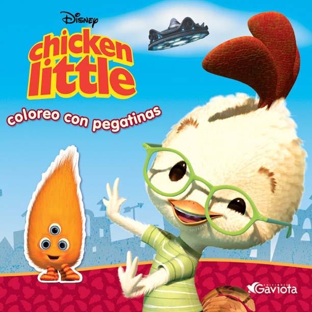 CHICKEN LITTLE. COLOREO CON PEGATINAS | 9788439203384 | DISNEY | Llibreria La Gralla | Llibreria online de Granollers