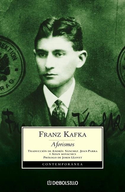 AFORISMOS (DB CONTEMPORANEA 356/8) | 9788497938655 | KAFKA, FRANZ | Llibreria La Gralla | Llibreria online de Granollers