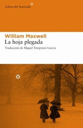 HOJA PLEGADA, LA | 9788493544867 | MAXWELL, WILLIAM | Llibreria La Gralla | Llibreria online de Granollers