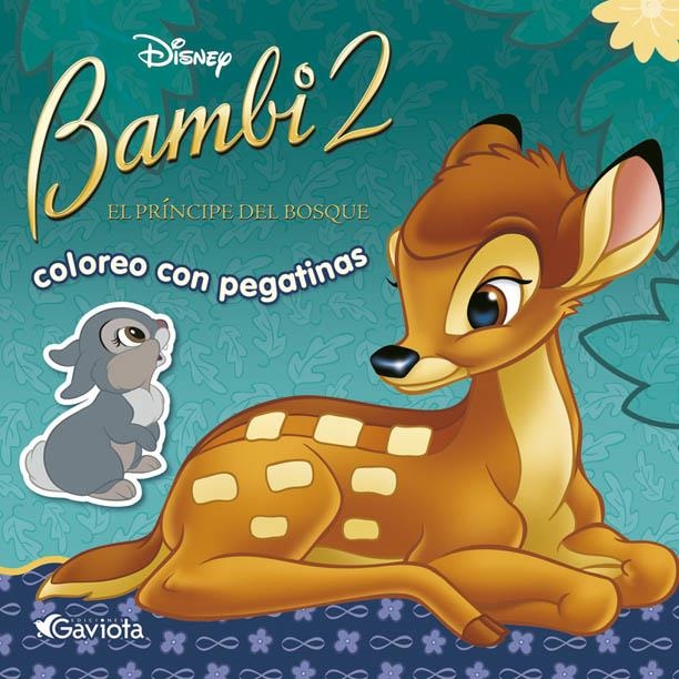 BAMBI 2. COLOREO CON PEGATINAS | 9788439203414 | DISNEY | Llibreria La Gralla | Llibreria online de Granollers