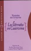 LITERATOS EN CUARESMA, LOS | 9788497424066 | IRIARTE, TOMAS DE | Llibreria La Gralla | Llibreria online de Granollers