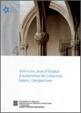 VINT-I-CINS ANYS D'ESTATUT D'AUTONOMIA DE CATALUNYA: BALANÇ | 9788439369110 | Llibreria La Gralla | Llibreria online de Granollers