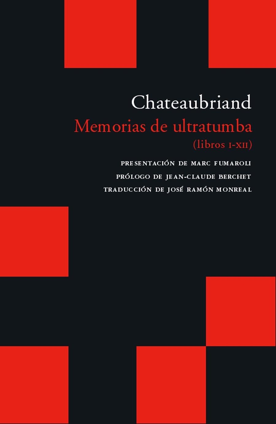 MEMORIAS DE ULTRATUMBA (ESTOIG 4 VOLS) | 9788496489325 | CHATEAUBRIAND, FRANÇOIS DE | Llibreria La Gralla | Llibreria online de Granollers