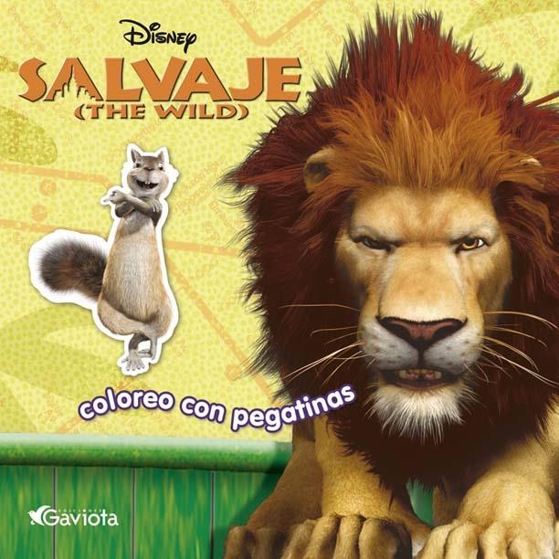 SALVAJE THE WILD. COLOREO CON PEGATINAS | 9788439203421 | DISNEY | Llibreria La Gralla | Llibreria online de Granollers