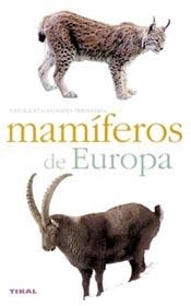 MAMIFEROS DE EUROPA | 9788430546473 | VARIOS AUTORES | Llibreria La Gralla | Librería online de Granollers