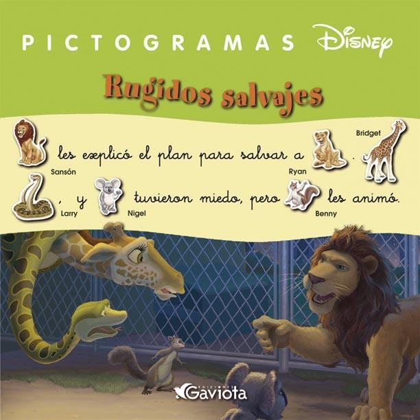 RUGIDOS SALVAJES (PICTOGRAMAS DISNEY) | 9788439215608 | WALT DISNEY COMPANY | Llibreria La Gralla | Llibreria online de Granollers