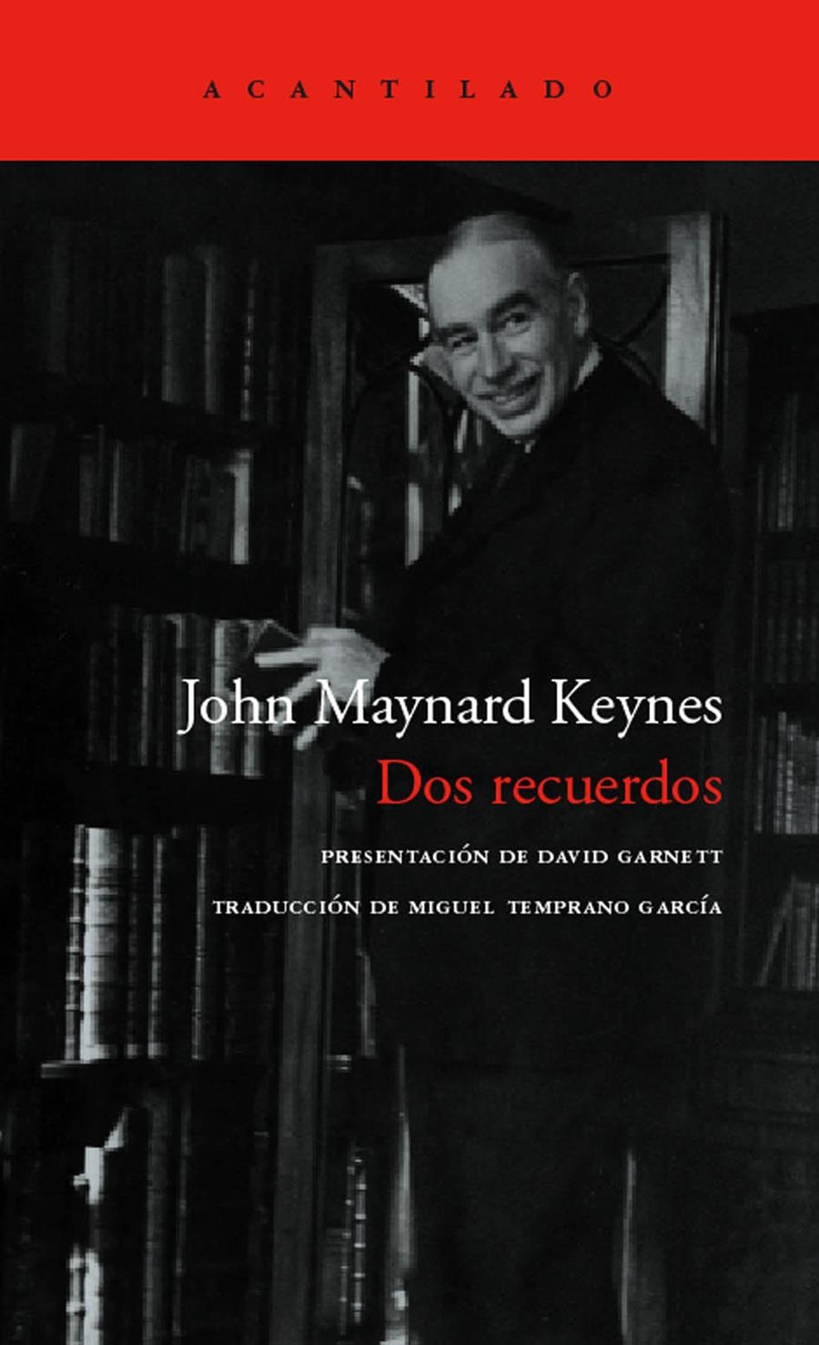 DOS RECUERDOS | 9788496489578 | KEYNES, JOHN MAYNARD | Llibreria La Gralla | Llibreria online de Granollers