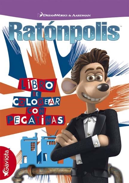 RATONPOLIS. COLOREAR CON PEGATINAS | 9788439210207 | DREAMWORKS ANIMATION SKG. | Llibreria La Gralla | Llibreria online de Granollers