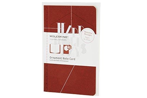 POSTAL DE NAVIDAD MOLESKINE HEXAGONO FELICES VACACIONES ROJA | 9788866134909 | Llibreria La Gralla | Llibreria online de Granollers