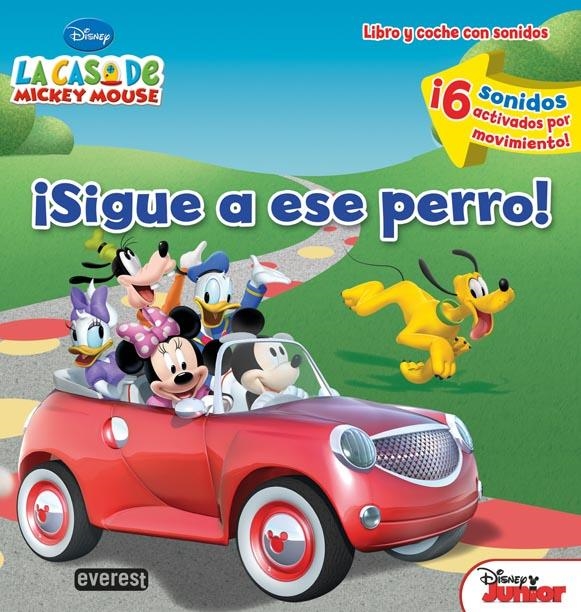 CASA DE MICKEY MOUSE, LA. ¡SIGUE A ESE PERRO! LIBRO Y COCHE CON SONIDOS | 9788444168968 | Llibreria La Gralla | Llibreria online de Granollers