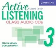 ACTIVE LISTENING LEVEL 3 CLASS AUDIO CDS (3) | 9780521678230 | Llibreria La Gralla | Llibreria online de Granollers