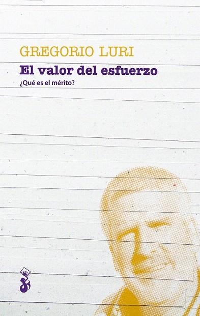 VALOR DEL ESFUERZO, EL | 9788415549666 | LURI, GREGORIO | Llibreria La Gralla | Librería online de Granollers