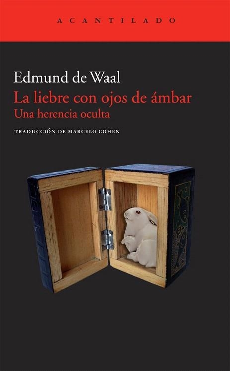 LIEBRE CON OJOS DE ÁMBAR, LA. UNA HERENCIA OCULTA | 9788415277712 | DE WAAL, EDMUND | Llibreria La Gralla | Llibreria online de Granollers