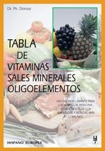 TABLA DE VITAMINAS SALES MINERALES OLIGOELEMENTOS | 9788425513558 | DOROSZ, PH. | Llibreria La Gralla | Llibreria online de Granollers