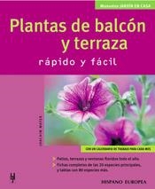 PLANTAS DE BALCON Y TERRAZA RAPIDO Y FACIL (JARDIN EN CASA) | 9788425515002 | MAYER, JOACHIM | Llibreria La Gralla | Librería online de Granollers