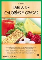 TABLA DE CALORIAS Y GRASAS | 9788425515149 | KLEVER, U. | Llibreria La Gralla | Llibreria online de Granollers