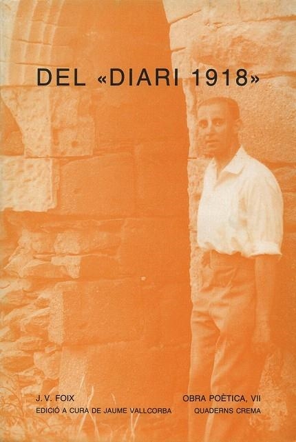 DEL "DIARI 1918" | 9788477270706 | FOIX, J.V. | Llibreria La Gralla | Llibreria online de Granollers