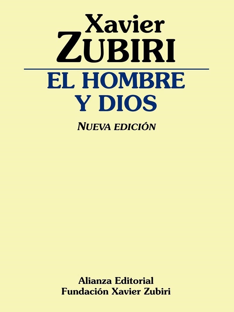 HOMBRE Y DIOS, EL  | 9788420609515 | ZUBIRI, XAVIER | Llibreria La Gralla | Llibreria online de Granollers