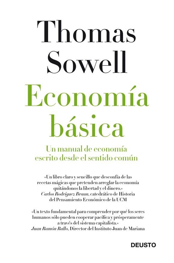 ECONOMÍA BÁSICA | 9788423412648 | THOMAS SOWELL | Llibreria La Gralla | Llibreria online de Granollers