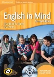 ENGLISH IN MIND FOR SPANISH SPEAKERS STARTER LEVEL STUDENT'S BOOK WITH DVD-ROM | 9788483239551 | Llibreria La Gralla | Llibreria online de Granollers