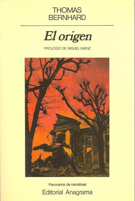 ORIGEN, EL | 9788433930415 | Bernhard, Thomas | Llibreria La Gralla | Librería online de Granollers