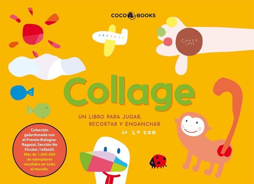 COLLAGE. UN LIBRO PARA JUGAR RECORTAR Y ENGANCHAR | 9788493562748 | Llibreria La Gralla | Llibreria online de Granollers