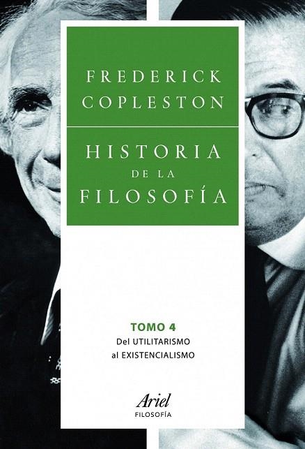 HISTORIA DE LA FILOSOFÍA 4. DEL UTILITARISMO AL EXISTENCIALISMO | 9788434469648 | COPLESTON, FREDERICK | Llibreria La Gralla | Llibreria online de Granollers