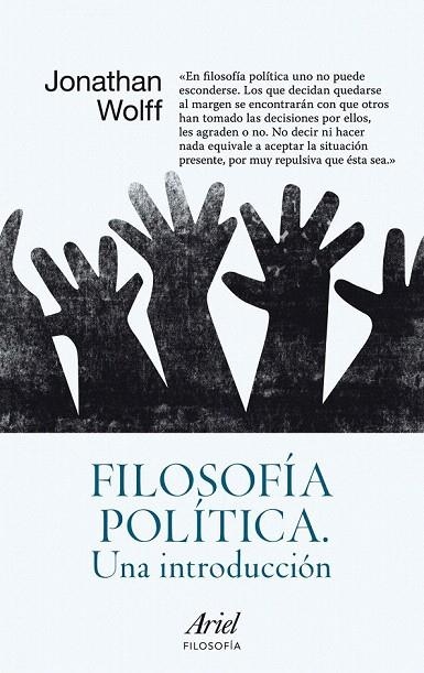 FILOSOFÍA POLÍTICA. UNA INTRODUCCION | 9788434400337 | WOLFF, JONATHAN | Llibreria La Gralla | Librería online de Granollers