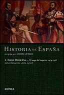 HISTORIA DE ESPAÑA 4. EDAD MODERNA 1474-1598 | 9788484326243 | EDWARDS, JOHN / LYNCH, JOHN | Llibreria La Gralla | Llibreria online de Granollers