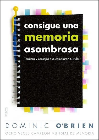 CONSIGUE UNA MEMORIA ASOMBROSA | 9788449326578 | O'BRIEN, DOMINIC | Llibreria La Gralla | Llibreria online de Granollers