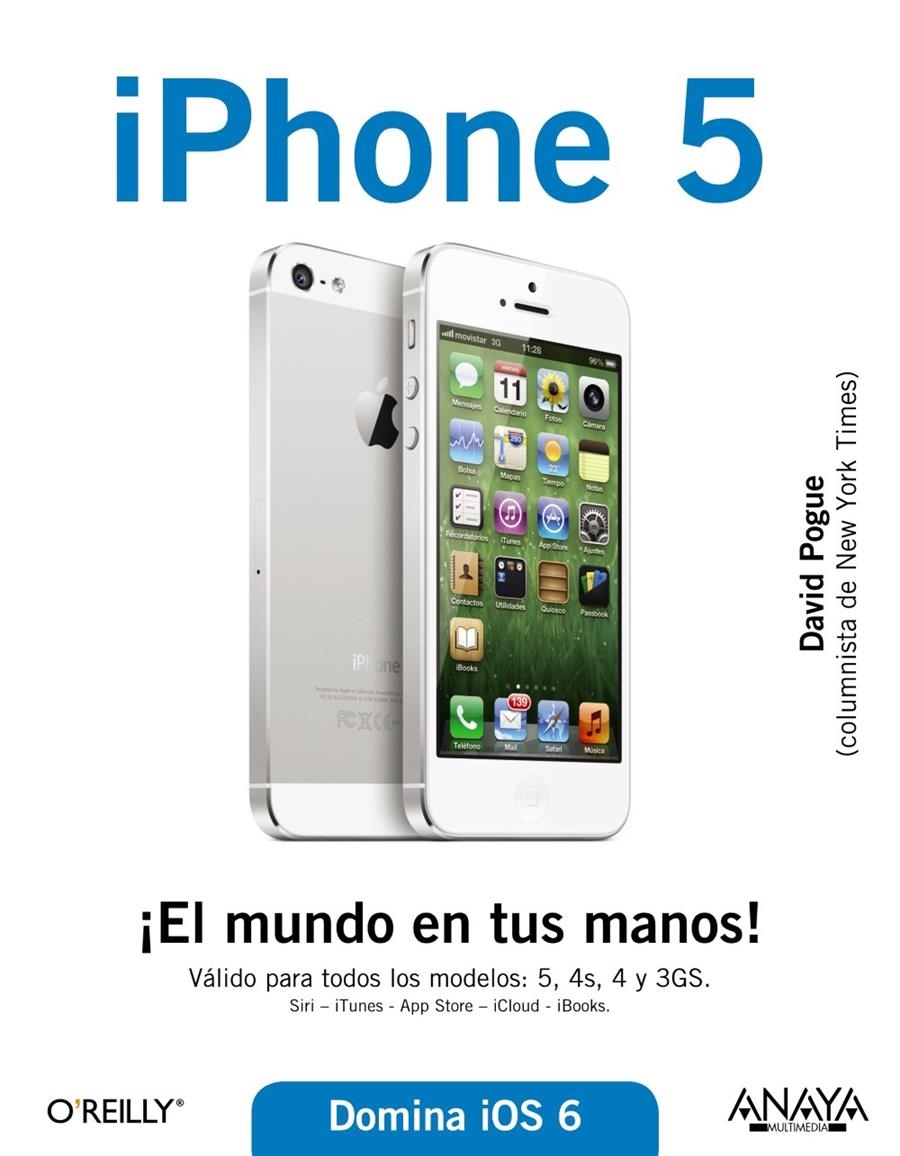 IPHONE 5 | 9788441533332 | POGUE, DAVID | Llibreria La Gralla | Llibreria online de Granollers