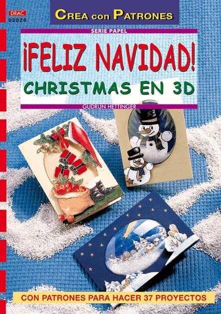 FELIZ NAVIDAD CHRISTMAS EN 3D | 9788496365872 | HETTINGER, GUDRUN | Llibreria La Gralla | Llibreria online de Granollers