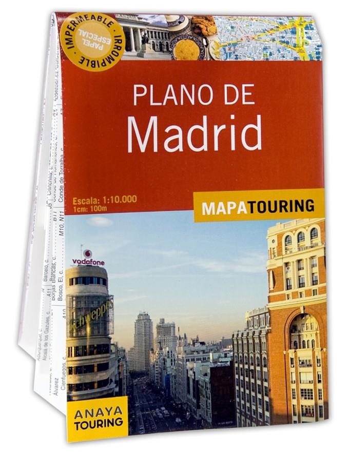 MADRID PLANO ANAYA TOURING 2013 IRROMPIBLE | 9788499351674 | ANAYA TOURING | Llibreria La Gralla | Llibreria online de Granollers