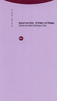 ORDEN Y EL TIEMPO, EL. | 9788481642285 | SACRISTAN, MANUEL | Llibreria La Gralla | Llibreria online de Granollers