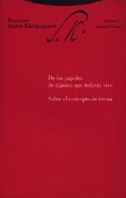 ESCRITOS VOL 1 | 9788481643657 | KIERKEGAARD, SOREN | Llibreria La Gralla | Librería online de Granollers