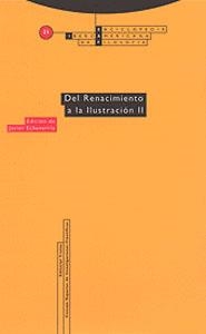 DEL RENACIMIENTO A LA ILUSTRACION | 9788481643817 | ECHEVERRIA, JAVIER | Llibreria La Gralla | Librería online de Granollers