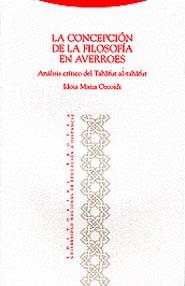 CONCEPCION DE LA FILOSOFIA DE AVERROES, LA | 9788481644265 | MAIZA OZCOIDI, IDOIA | Llibreria La Gralla | Llibreria online de Granollers