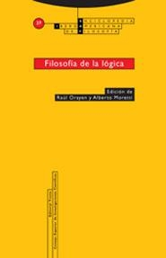 FILOSOFIA DE LA LOGICA | 9788481646733 | ORAYEN, RAUL / MORETTI, ALBERTO (ED.) | Llibreria La Gralla | Librería online de Granollers