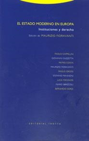 ESTADO MODERNO EN EUROPA, EL | 9788481646603 | FIORAVANTI, MAURIZIO | Llibreria La Gralla | Llibreria online de Granollers