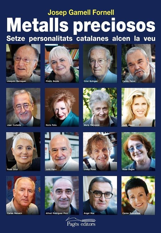 METALLS PRECIOSOS.SETZE PERSONALITATS CATALANES ALCEN LA VEU (GUIMET,178) | 9788499753270 | GAMELL, JOSEP | Llibreria La Gralla | Llibreria online de Granollers