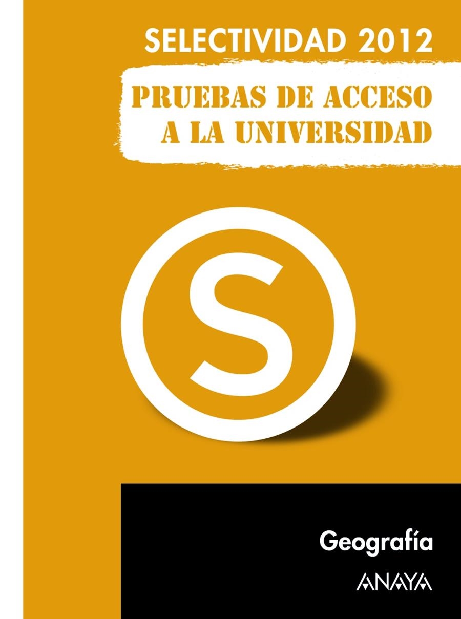 GEOGRAFÍA. PRUEBAS DE ACCESO A LA UNIVERSIDAD 2012 | 9788467835762 | MUÑOZ-DELGADO Y MÉRIDA, Mª CONCEPCIÓN | Llibreria La Gralla | Llibreria online de Granollers