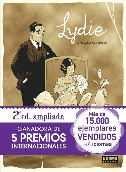 LYDIE (2ª ED AMPLIADA) | 9788467910971 | LAFEBRE, JORDI; ZIDROU | Llibreria La Gralla | Librería online de Granollers