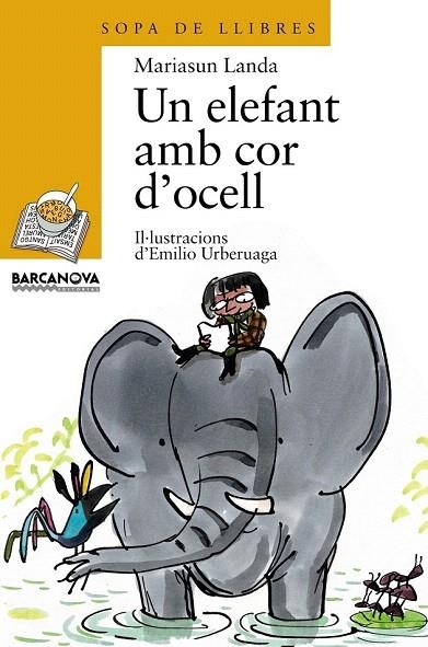 ELEFANT AMB COR D'OCELL, UN (SOPA LL.GROC 58) | 9788448909680 | LANDA, MARIASUN; URBERUAGA, EMILIO (ILUST) | Llibreria La Gralla | Llibreria online de Granollers