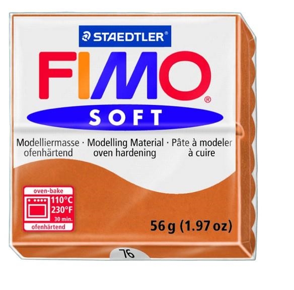 PASTA FIMO SOFT COGNAC 56G | 4006608809850 | FIM802076 | Llibreria La Gralla | Librería online de Granollers