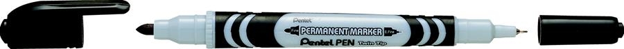 ***RETOLADOR PERMANENT PENTEL 2 PUNTES | 4711577020624 | PENN65WA | Llibreria La Gralla | Llibreria online de Granollers