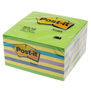 BLOC NOTES POST IT 76X76 MULTICOLORS VERD | 4001895872815 | 3M2028NB | Llibreria La Gralla | Llibreria online de Granollers