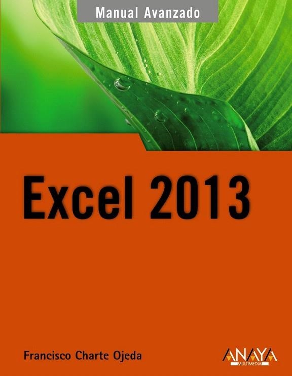 EXCEL 2013 MANUAL AVANZADO | 9788441533615 | CHARTE, FRANCISCO | Llibreria La Gralla | Librería online de Granollers