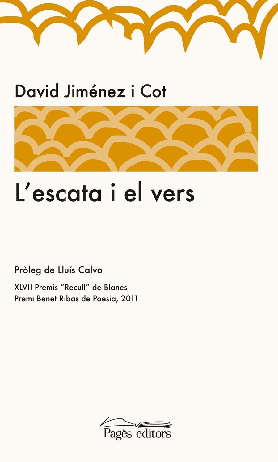 ESCATA I EL VERS (BILIOTECA LA SUDA,141) | 9788499751955 | JIMÉNEZ, DAVID | Llibreria La Gralla | Llibreria online de Granollers